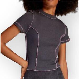 🥳 3/$26 Urban Outfitters BDG Gray Tee Seamed XXL